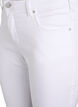 Slim fit Emily jeans met normale taille, Wit, Packshot image number 2