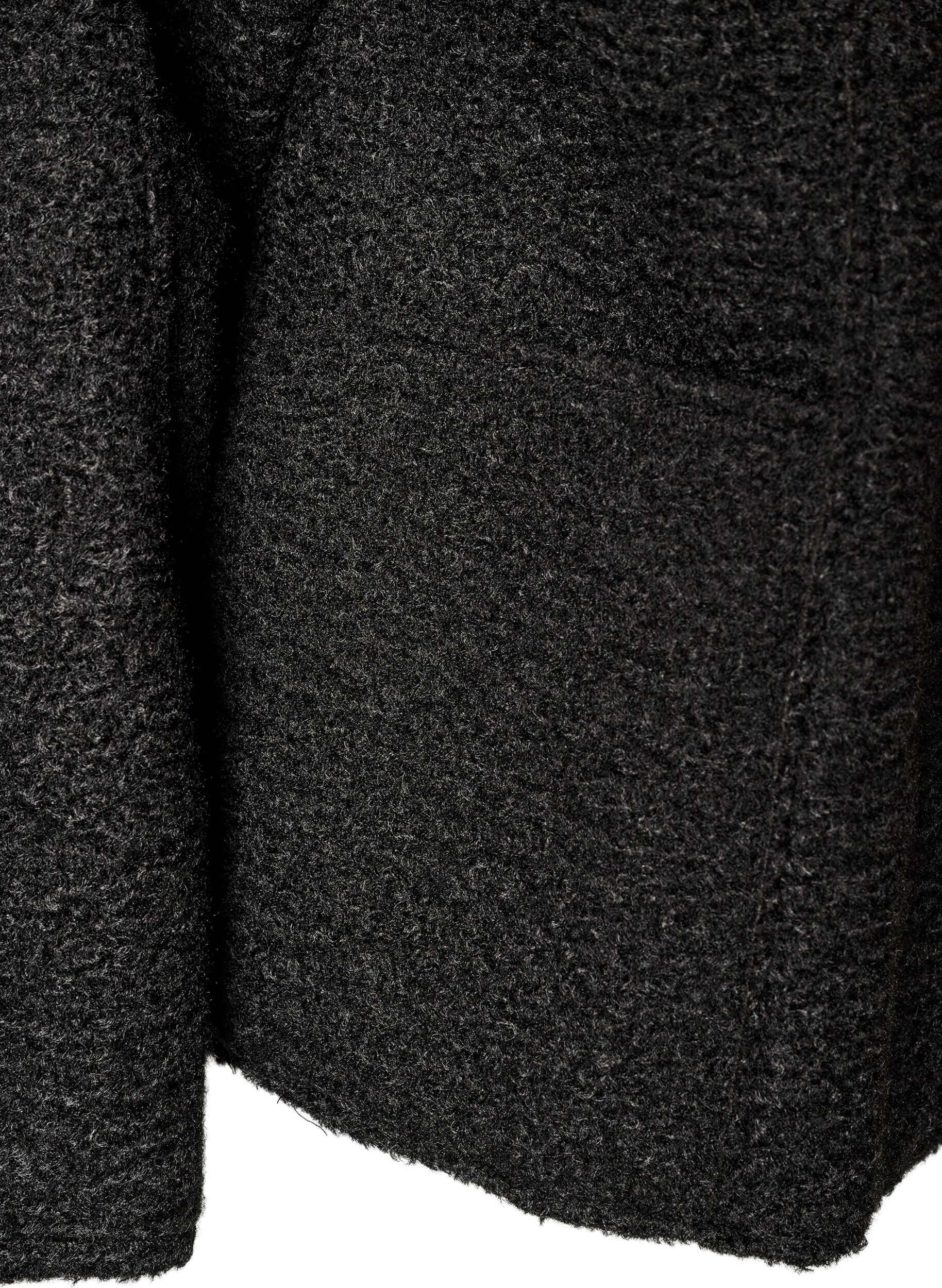 ZizziLosvallend vest met zakken, Zwart, Packshot image number 3