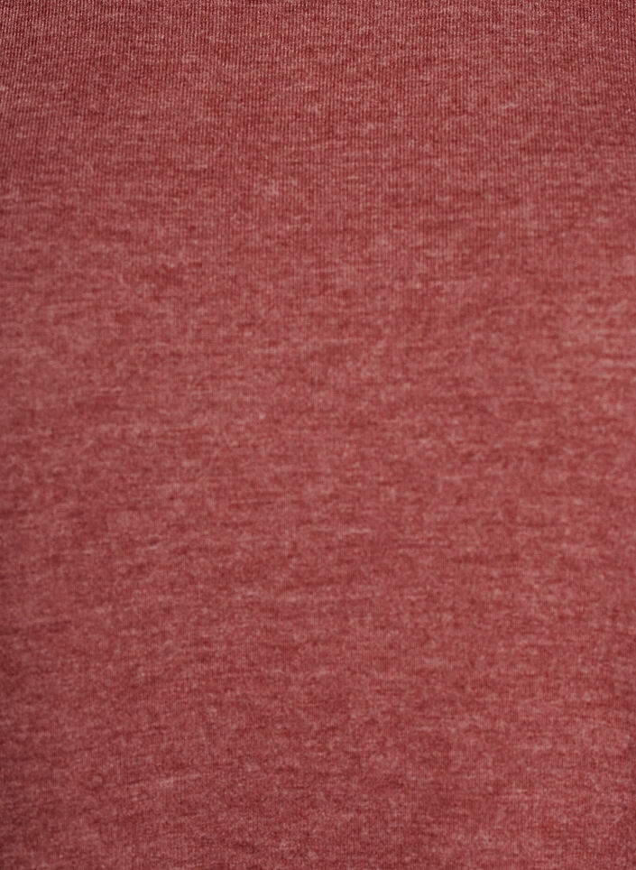Jersey blouse met 3/4 mouwen, Rood, Packshot image number 2