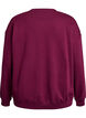 Het sweatshirt met tekstprint, Donker Bordeaux, Packshot image number 1