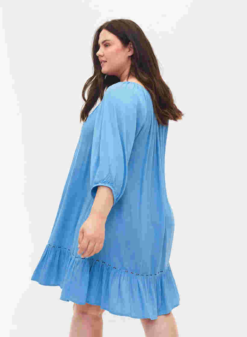 Viscose jurk met 3/4 mouwen, Pacific Coast, Model image number 1