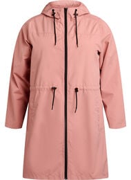 FLASH - Waterafstotende parka met capuchon, Roze