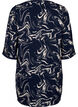Tuniek met 3/4 mouwen en print, N. Blazer Swirl AOP, Packshot image number 1