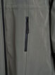 Softshell jas met afneembare capuchon, Grijs, Packshot image number 3