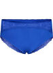 Microfiber panties met bloemenkant, Blauw, Packshot image number 0