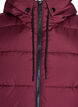 Lange vest met capuchon en zakken, Rood, Packshot image number 2