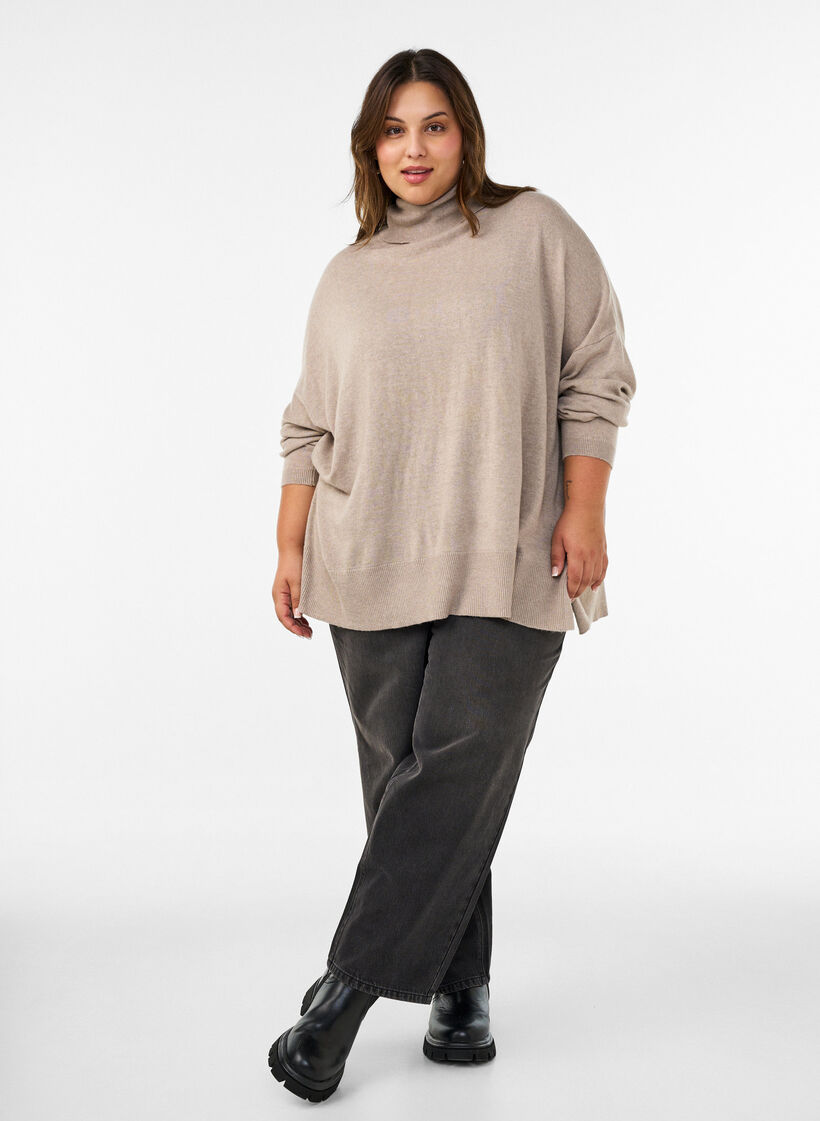 Coltrui met losse pasvorm, Beige, Model image number 1