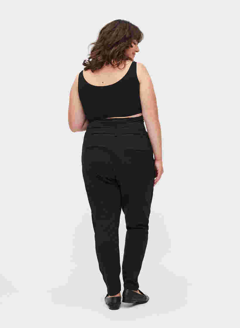 Zwangerschaps Maddison broek, Black, Model image number 1
