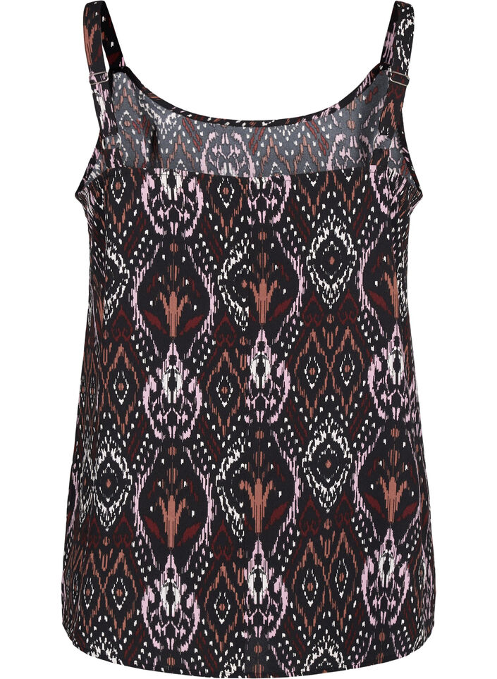 FLASH - Top met print, Black Rose Ethnic, Packshot image number 1