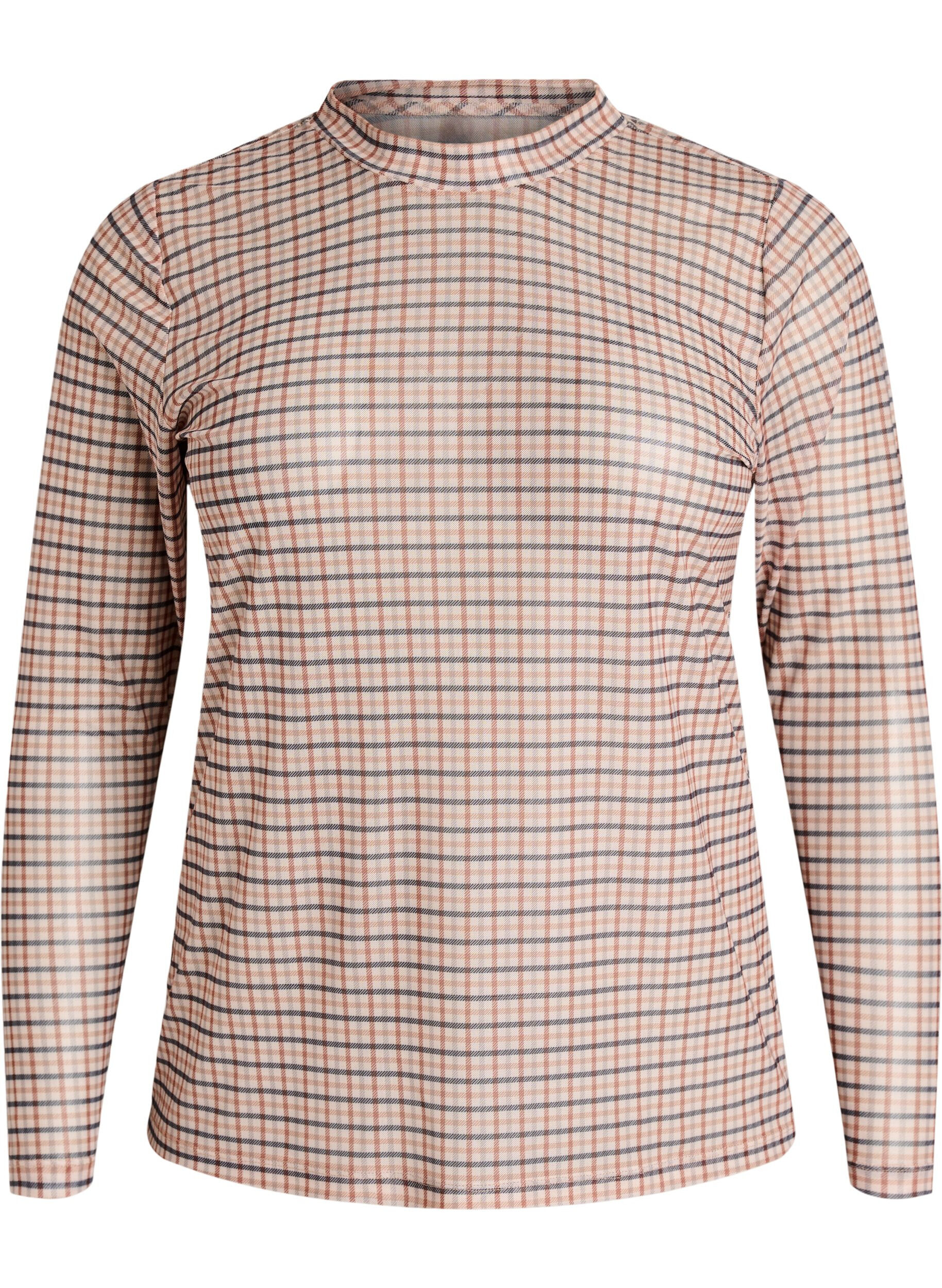 ZizziMesh blouse met stippen, 9996, Packshot image number 0