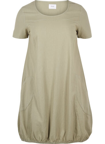 Comfortabele jurk, Seagrass , Packshot image number 0