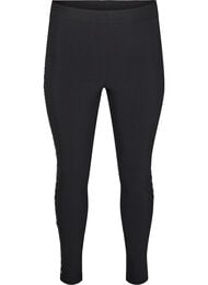 Leggings met oogjes, Black