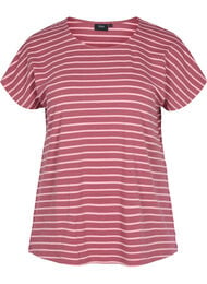 Katoenen t-shirt met strepen, Apple Butter Stripe