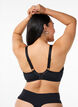 Comfortbeha met gewatteerde bandjes, Zwart, Model image number 2