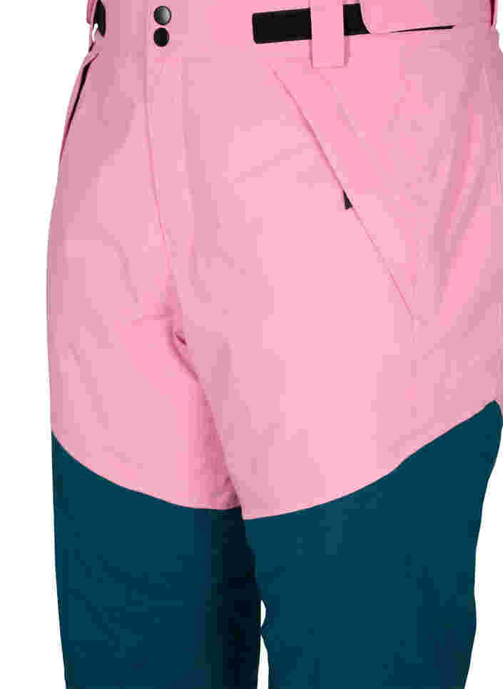 Skibroek met zakken, Sea Pink Comb, Packshot image number 2