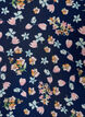 Top met print en V-hals, Blauw, Packshot image number 2