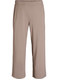 FLASH - Broek met wijde pijpen, Beige
