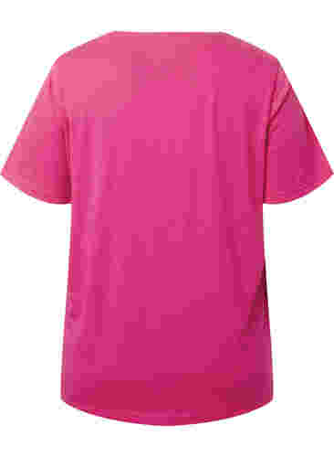 FLASH - T-shirt met motief, Raspberry Rose, Packshot image number 1