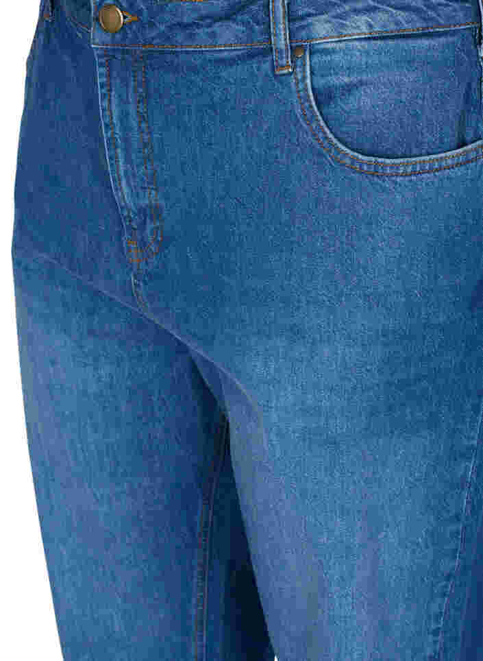 Cropped Mille mom fit jeans, Blue Denim 5, Packshot image number 2