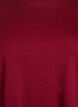 Basic katoenen T-shirt met ronde hals, Donker Bordeaux, Packshot image number 2