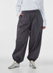 Ballonbroek met zakken en een elastische tailleband, Grijs, Model image number 2