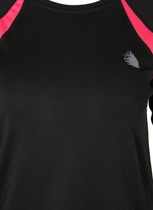 Ski-onderhemd met lange mouwen, Black, Packshot image number 2