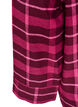 Geruite katoenen pyjamashirt met lange mouwen, Rood, Packshot image number 3