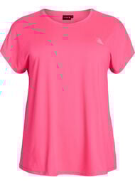 Effen gekleurd trainingsshirt, Roze