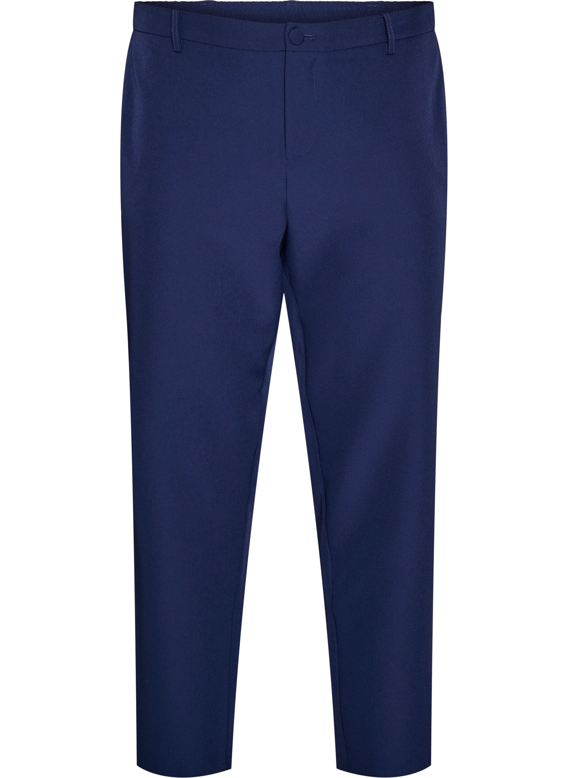 Broek met zakken en rechte pijpen