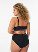 Katoenen onderbroek met normale taille, Zwart, Model image number 1