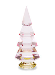 Kerstboom in kristalglas, Pink