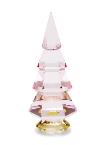 Kerstboom in kristalglas, Pink, Packshot image number 0