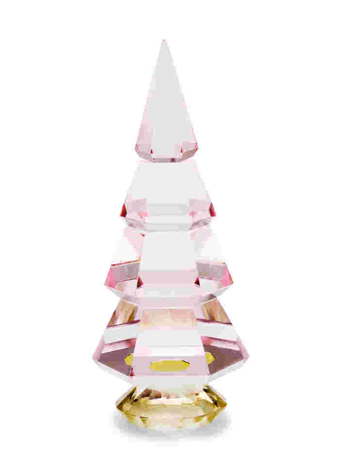 Kerstboom in kristalglas, Pink, Packshot