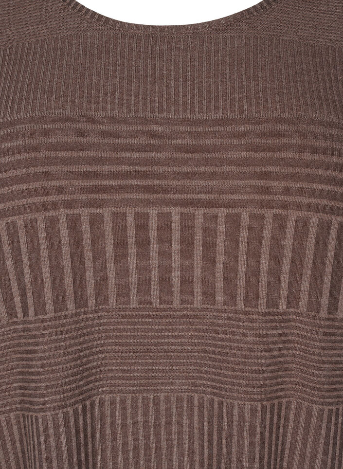 Jurk met 3/4 mouwen en strepen, Ch. Martini Mel., Packshot image number 2