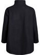Korte jas met A-lijn vorm, Zwart, Packshot image number 1