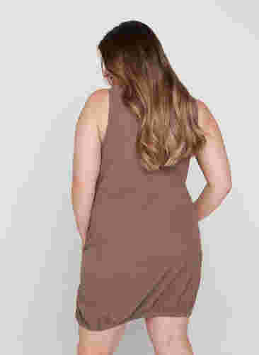 Mouwloze katoenen jurk, Falcon, Model image number 1