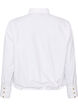 Shirt met borstzak en ballonvorm, Wit, Packshot image number 1