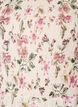 Viscose blouse met smokwerk en peplum-effect, Vanille, Packshot image number 2