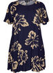Jurk van viscose met coupenaad, Blauw, Packshot image number 0