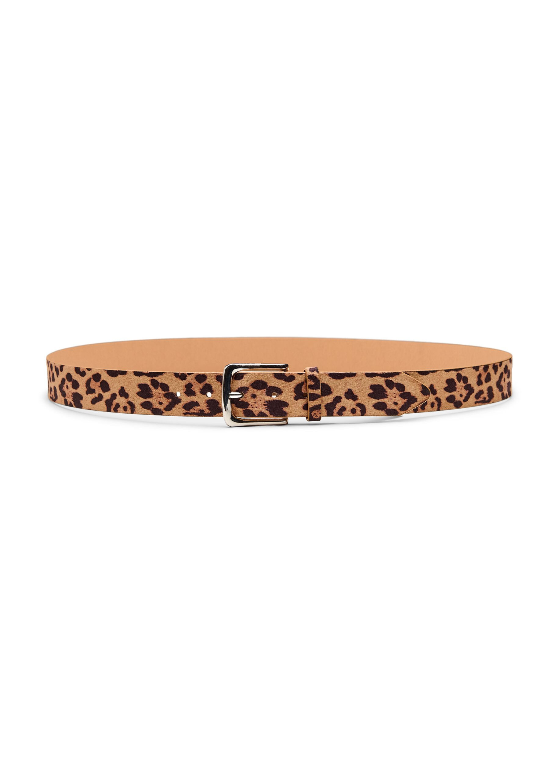 Riem met luipaardprint