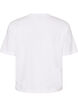 Boxy katoenen T-shirt, Wit, Packshot image number 1