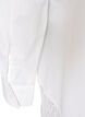Losse blouse met een brede kanten rand, Wit, Packshot image number 3