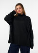 Coltrui met losse pasvorm, Zwart, Model image number 0