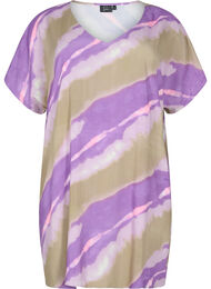 Bedrukte strandjurk van viscose, Fantom Print