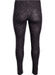 Viscose leggings met print, Zwart, Packshot image number 1