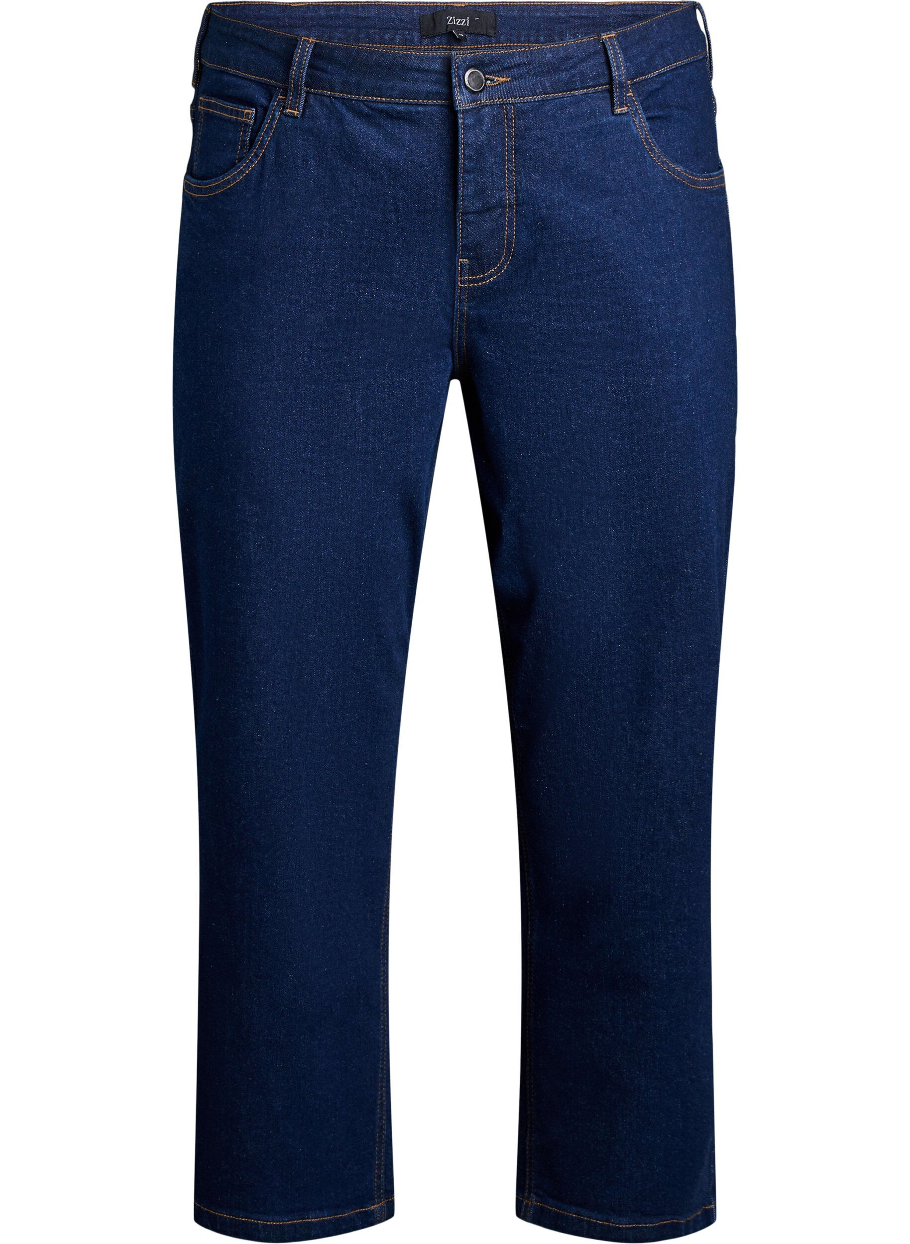 Gecropte Vera jeans met een straight-fit