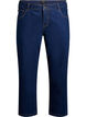Gecropte Vera jeans met een straight-fit, Blauw, Packshot image number 0