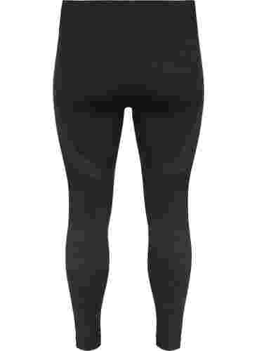 Gemêleerde naadloze ski onderbroek, Dark Grey Melange, Packshot image number 1