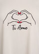 T-shirt met print, Wit, Packshot image number 2