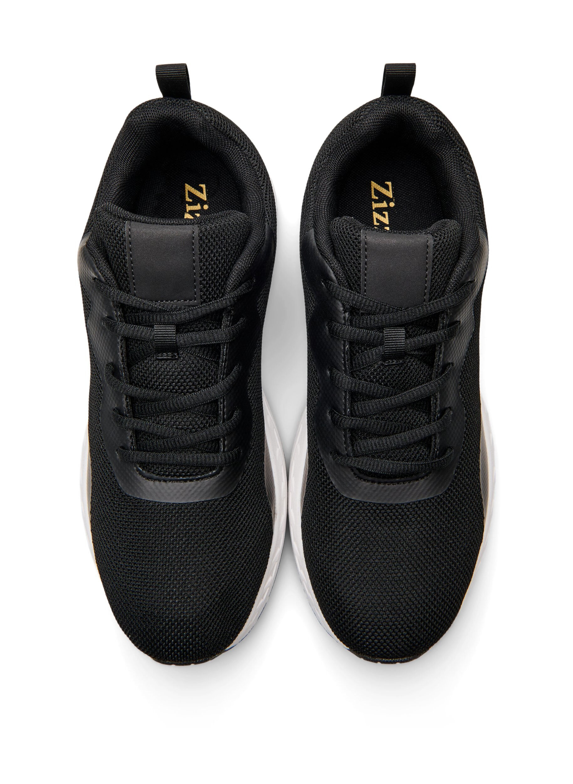 Zizzi Wide fit - Meshsneakers, Zwart, Packshot image number 2